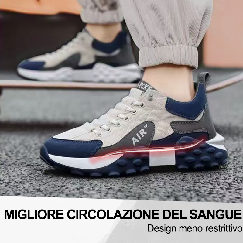 (🔥50% di sconto oggi - prendilo!) Scarpe ortopediche premium ed eleganti 👞 - Design ergonomico per alleviare il dolore