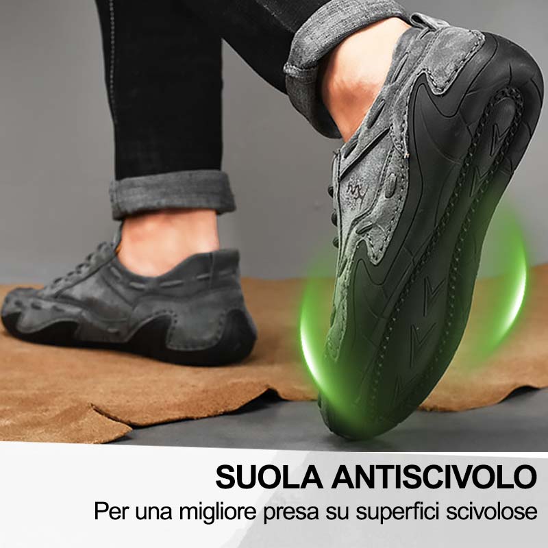 (🔥50% di sconto oggi - prendilo!) Scarpe ortopediche premium ed eleganti 👞 - Design ergonomico per alleviare il dolore
