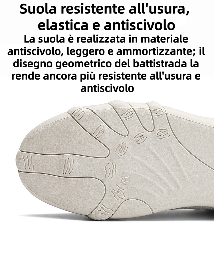⏰Sconto del 50% oggi, non perdete l'occasione! Nuove scarpe ortopediche ergonomiche in pelle scamosciata, migliorate di recente, alleviano efficacemente il dolore ai piedi🛡️, proteggono i piedi, sono traspiranti e comode, cucite a mano.