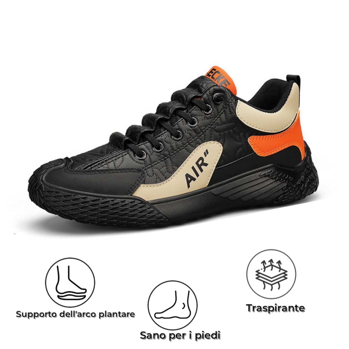 【⏰Ultimo giorno di sconto del 50% - non perdertelo】Scarpe ortopediche dal design ergonomico - pelle di alta qualità + cucite a mano 👞