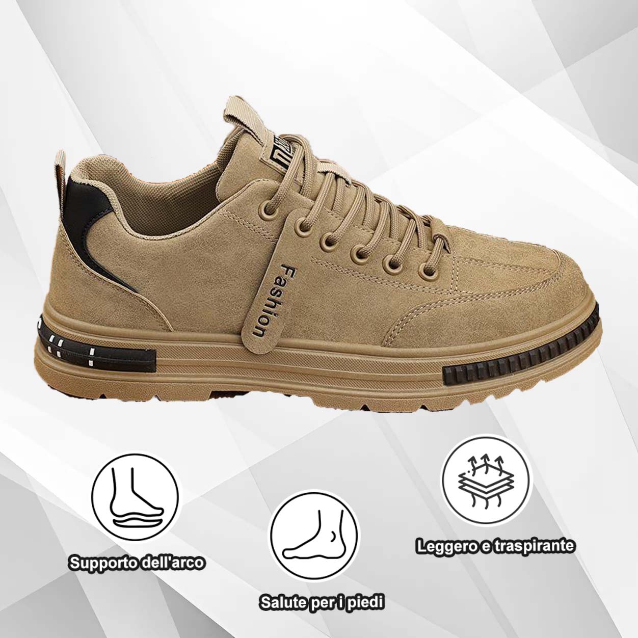 (🔥50% di sconto oggi - prendilo!) Scarpe ortopediche premium ed eleganti 👞 - Design ergonomico per alleviare il dolore