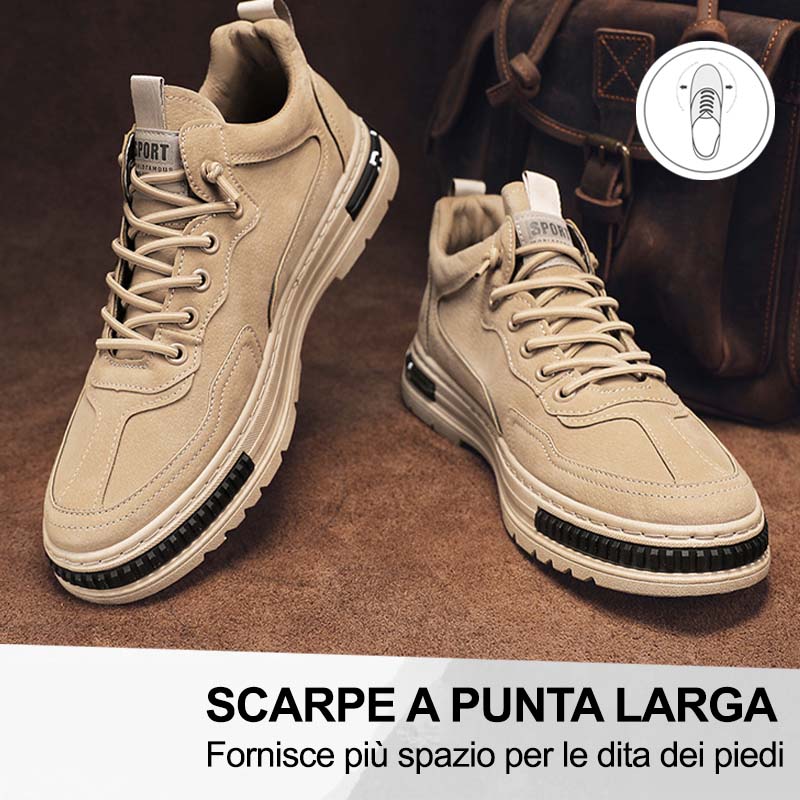 (🔥50% di sconto oggi - prendilo!) Scarpe ortopediche premium ed eleganti 👞 - Design ergonomico per alleviare il dolore