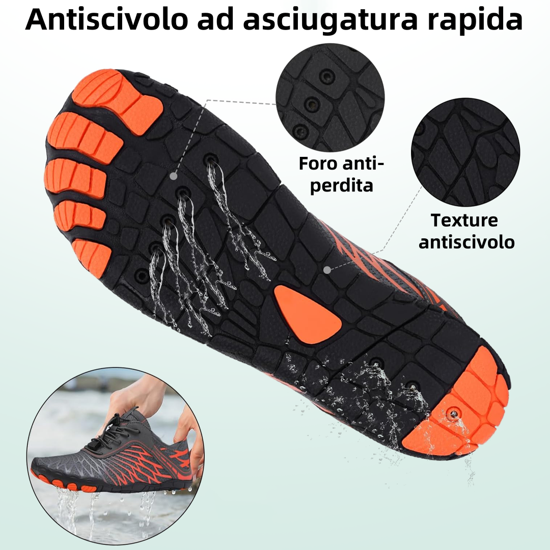【🔥Sconto estivo del 50% - Non lasciartelo sfuggire】Scarpe da esterno ergonomiche antiscivolo - Perfette per l'estate calda