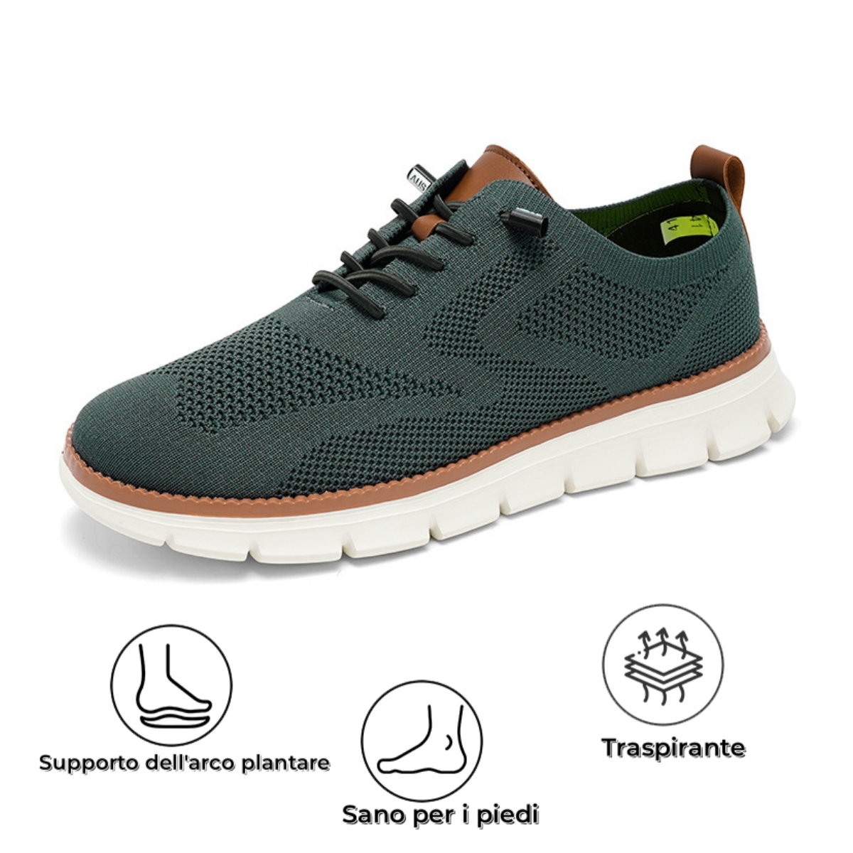 ⏰Sconto del 50% oggi, non lasciartelo sfuggire! Scarpe ortopediche ergonomiche, eleganti scarpe britanniche traspiranti + cucite a mano