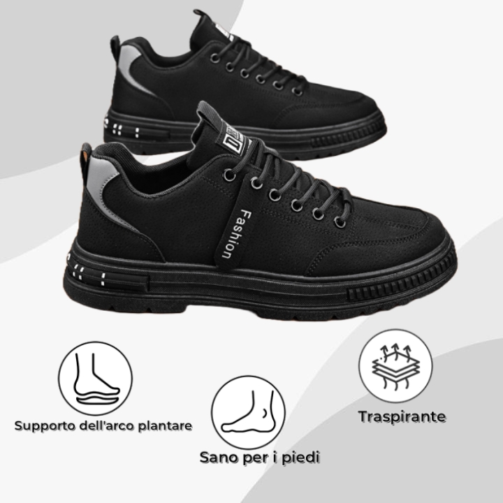 【🔥Sconto del 50% oggi - da non perdere】 Scarpe ortopediche dal design ergonomico - pelle di alta qualità + cucito a mano 👞