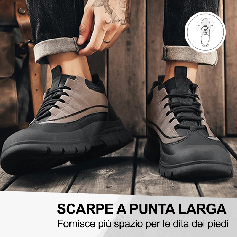 (🔥50% di sconto oggi - prendilo!) Scarpe ortopediche premium ed eleganti 👞 - Design ergonomico per alleviare il dolore