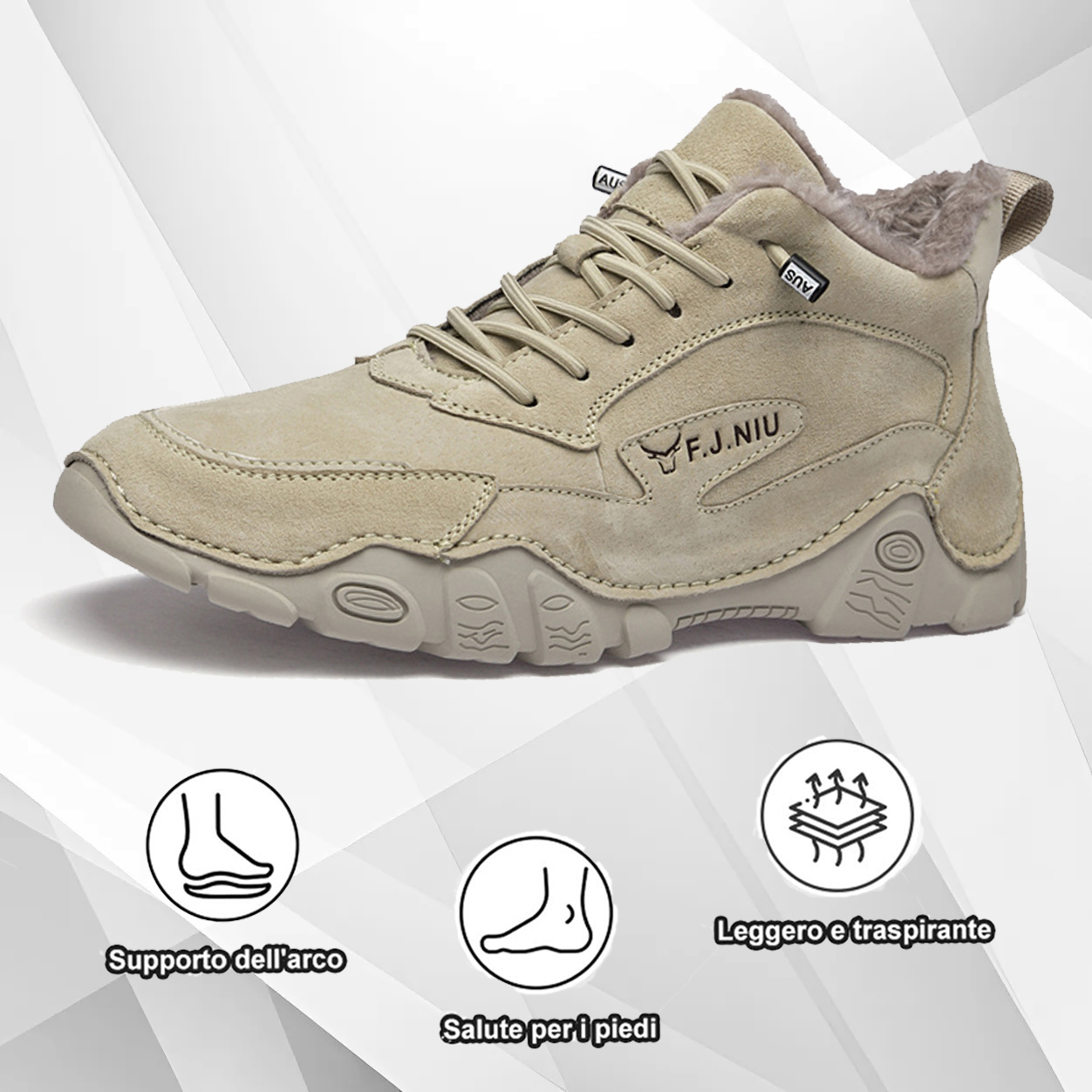 (🔥50% di sconto oggi - prendilo!) Scarpe ortopediche premium ed eleganti 👞 - Design ergonomico per alleviare il dolore