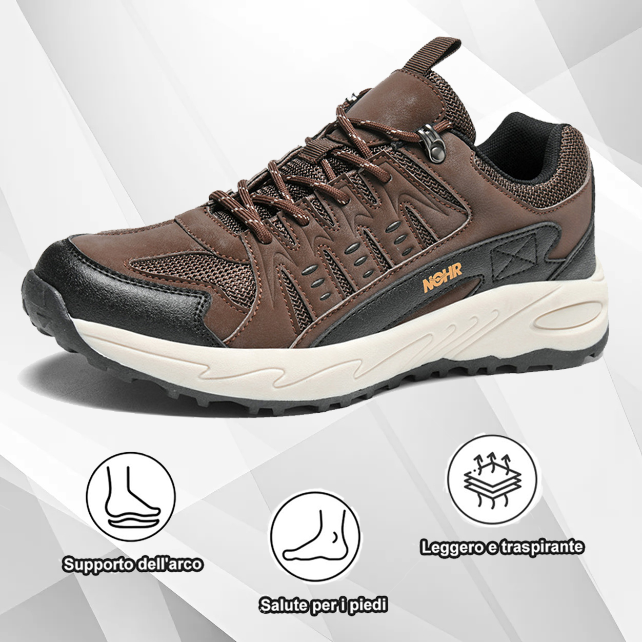 (🔥50% di sconto oggi - prendilo!) Scarpe ortopediche premium ed eleganti 👞 - Design ergonomico per alleviare il dolore