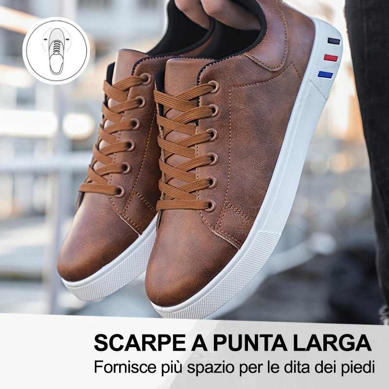 (🔥50% di sconto oggi - prendilo!) Scarpe ortopediche premium ed eleganti 👞 - Design ergonomico per alleviare il dolore