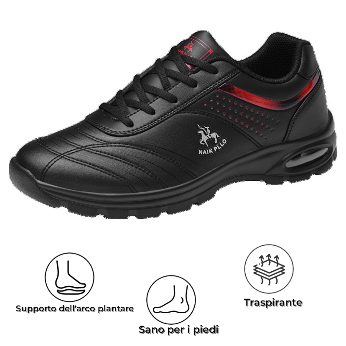 [⏰Oggi 50% di sconto - Non lasciartelo sfuggire] Scarpe ortopediche dal design ergonomico - Pelle di prima qualità + Cucite a mano 👞