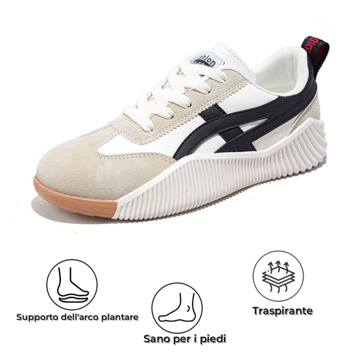 【⏰Sconto del 50% oggi - da non perdere】 Scarpe ortopediche dal design ergonomico - pelle di alta qualità + cuciture a mano 👞