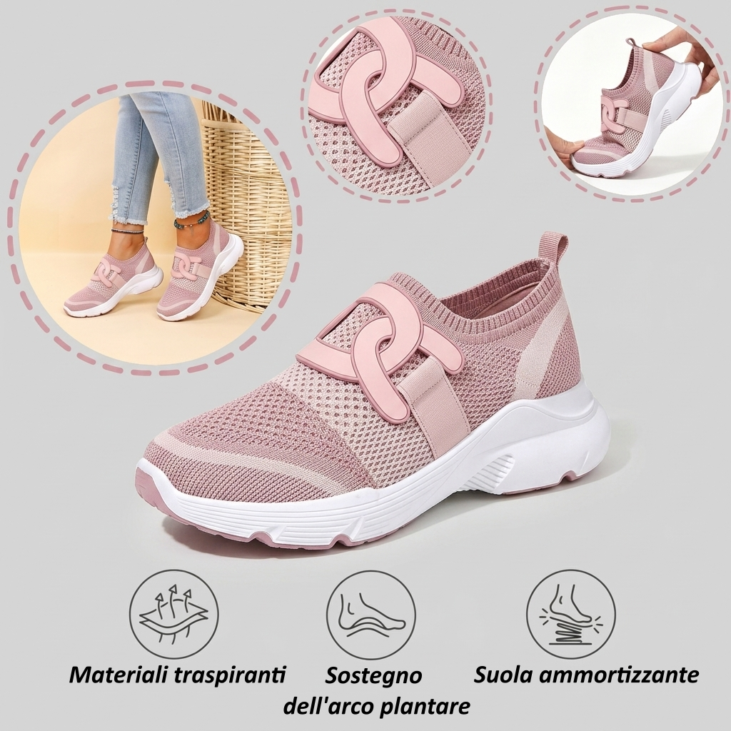 【⏰Ultimo giorno, 70% di sconto! Non perdete l'occasione!】Scarpe ortopediche ergonomiche con assorbimento degli urti, ✅️scarpe ortopediche salutari progettate specificamente per le donne europee.