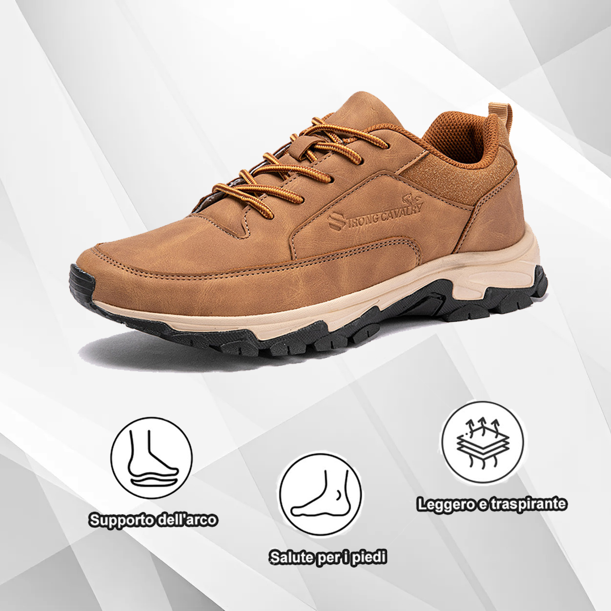 (🔥50% di sconto oggi - prendilo!) Scarpe ortopediche premium ed eleganti 👞 - Design ergonomico per alleviare il dolore