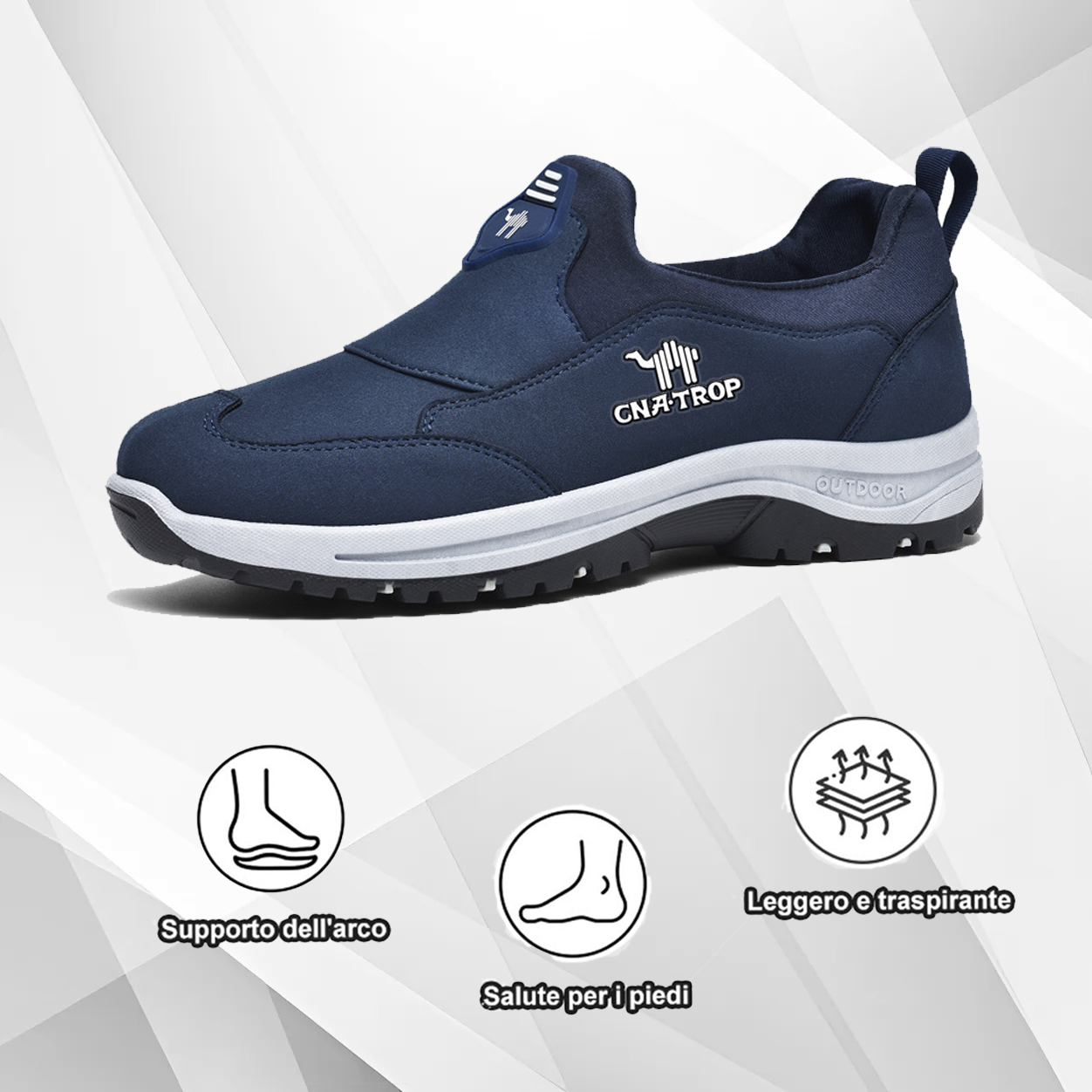 (🔥50% di sconto oggi - prendilo!) Scarpe ortopediche premium ed eleganti 👞 - Design ergonomico per alleviare il dolore