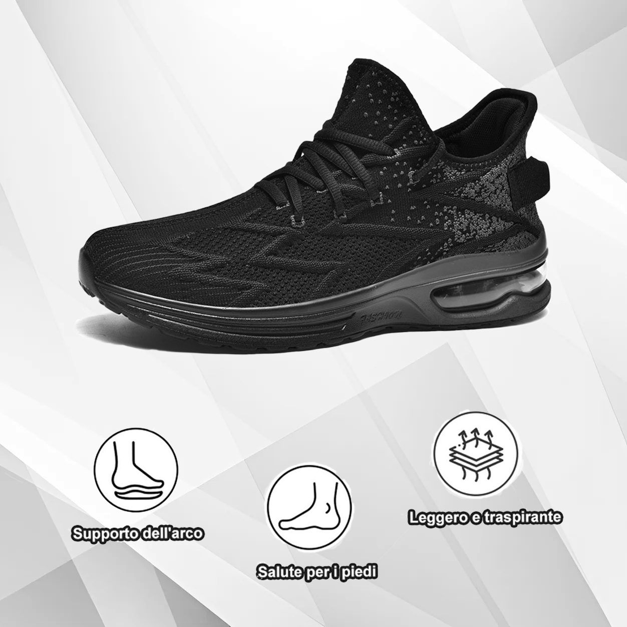 (🔥50% di sconto oggi - prendilo!) Scarpe ortopediche premium ed eleganti 👞 - Design ergonomico per alleviare il dolore