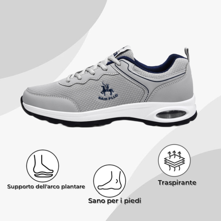 🔥 (Ultimo giorno) Sconto del 50% per un periodo limitato: non perdere questa occasione ⏰ Scarpe ortopediche da uomo traspiranti 👞 - Elimina dolori alle gambe e alla schiena - Design ergonomico