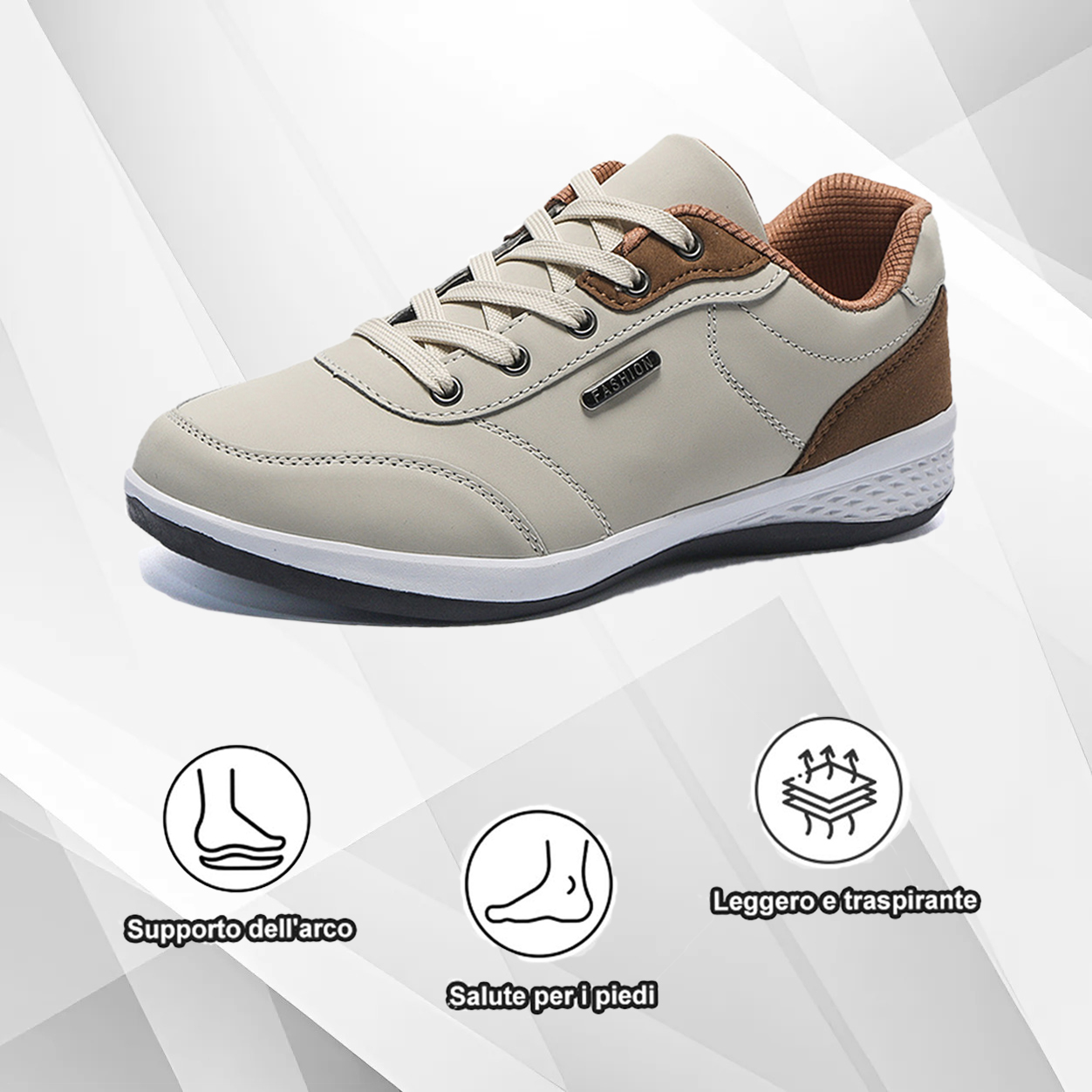 (🔥50% di sconto oggi - prendilo!) Scarpe ortopediche premium ed eleganti 👞 - Design ergonomico per alleviare il dolore