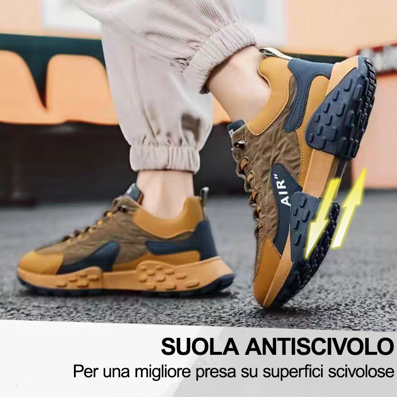 (🔥50% di sconto oggi - prendilo!) Scarpe ortopediche premium ed eleganti 👞 - Design ergonomico per alleviare il dolore