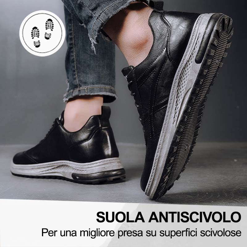 (🔥50% di sconto oggi - prendilo!) Scarpe ortopediche premium ed eleganti 👞 - Design ergonomico per alleviare il dolore