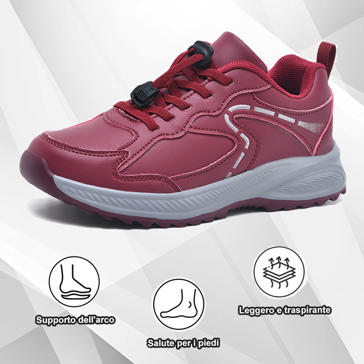 (🔥50% di sconto oggi - prendilo!) Scarpe ortopediche premium ed eleganti 👞 - Design ergonomico per alleviare il dolore