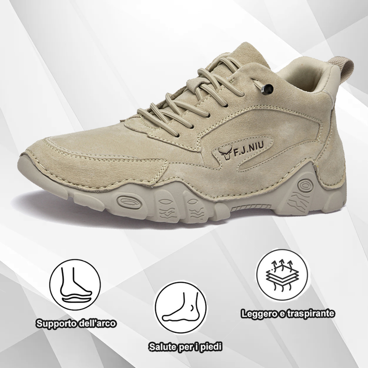 (🔥50% di sconto oggi - prendilo!) Scarpe ortopediche premium ed eleganti 👞 - Design ergonomico per alleviare il dolore