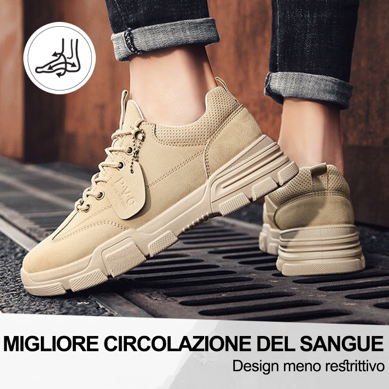 (🔥50% di sconto oggi - prendilo!) Scarpe ortopediche premium ed eleganti 👞 - Design ergonomico per alleviare il dolore