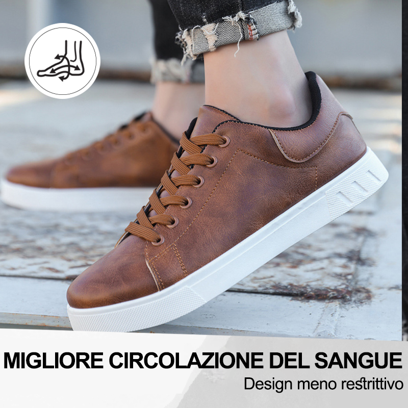 (🔥50% di sconto oggi - prendilo!) Scarpe ortopediche premium ed eleganti 👞 - Design ergonomico per alleviare il dolore