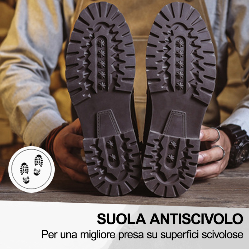 (🔥50% di sconto oggi - prendilo!) Scarpe ortopediche premium ed eleganti 👞 - Design ergonomico per alleviare il dolore