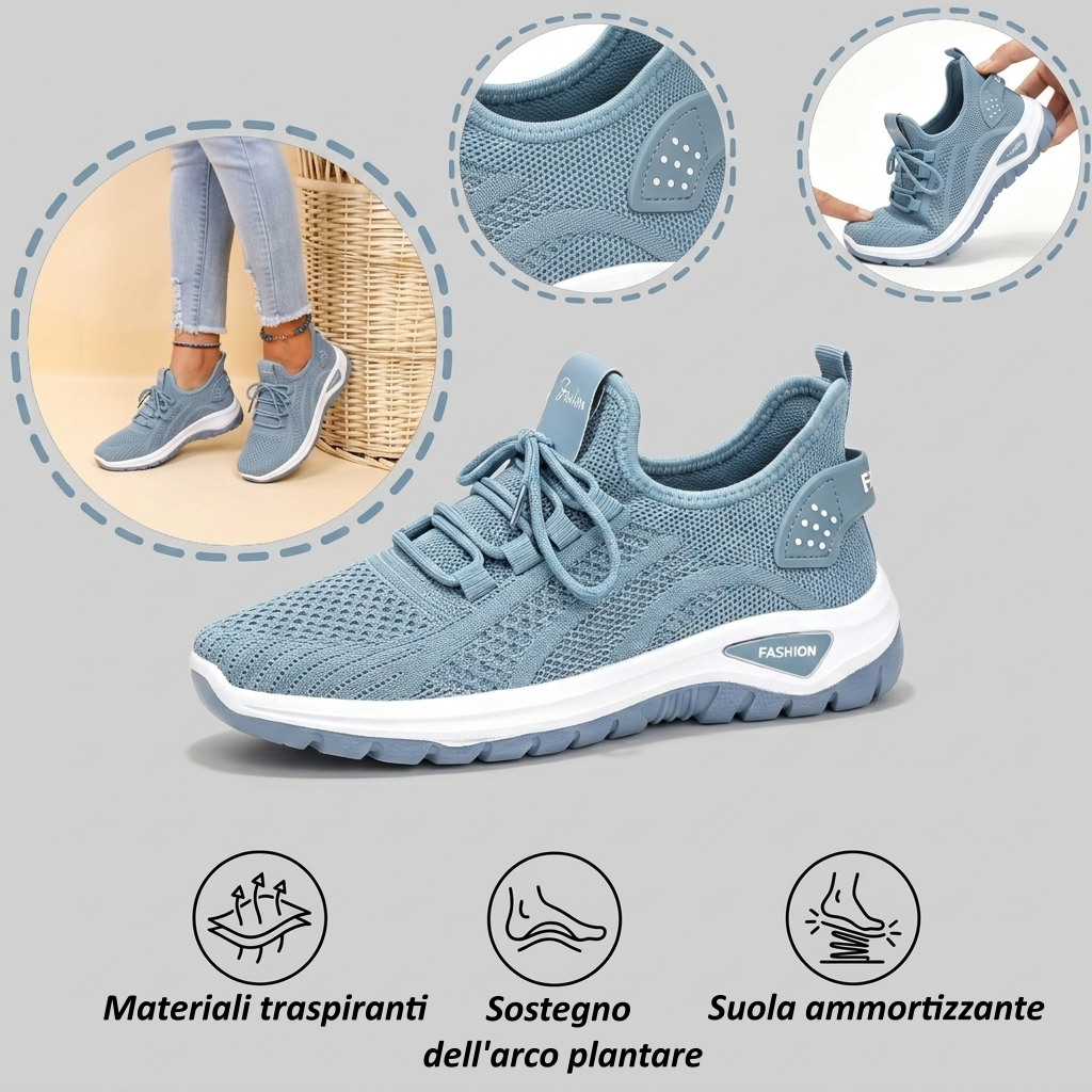 【⏰Ultimo giorno, 70% di sconto! Non perdete l'occasione!】Scarpe ortopediche ergonomiche con assorbimento degli urti, ✅️scarpe ortopediche salutari progettate specificamente per le donne europee.