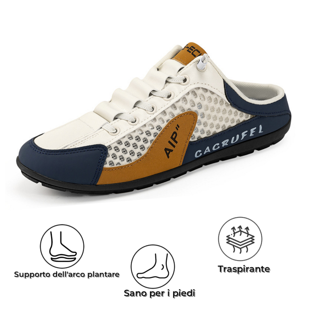 【⏰Sconto del 50% oggi - da non perdere】 Scarpe ortopediche dal design ergonomico - pelle di alta qualità + cuciture a mano 👞