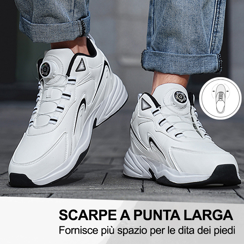 (🔥50% di sconto oggi - prendilo!) Scarpe ortopediche premium ed eleganti 👞 - Design ergonomico per alleviare il dolore