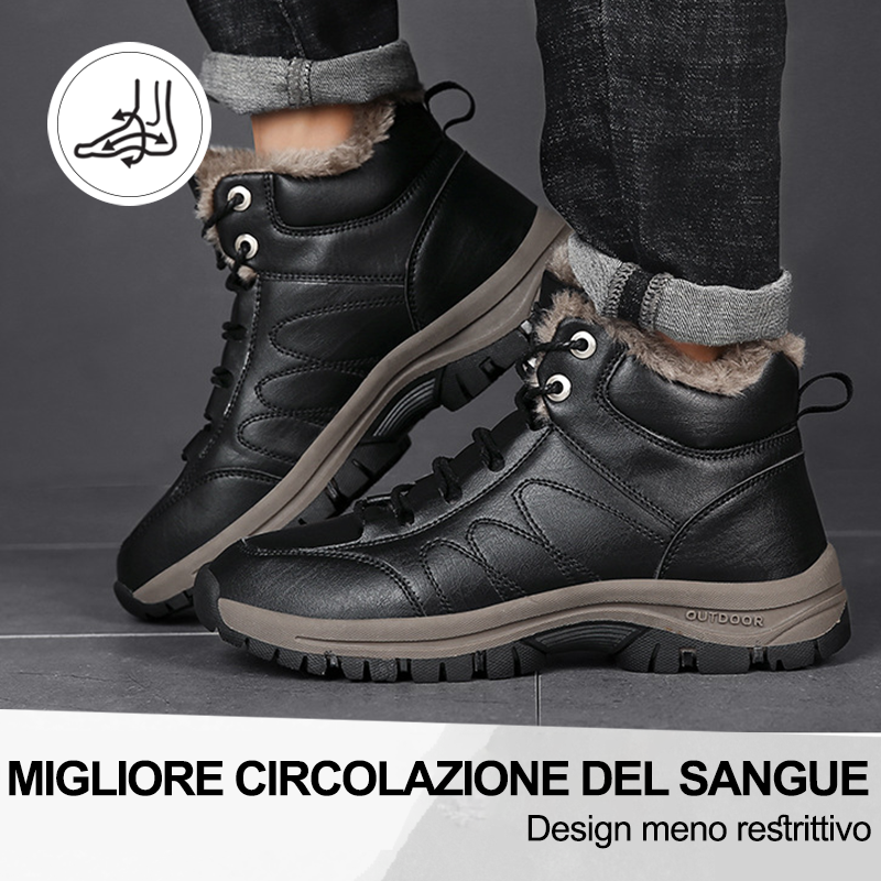 (🔥50% di sconto oggi - prendilo!) Scarpe ortopediche premium ed eleganti 👞 - Design ergonomico per alleviare il dolore