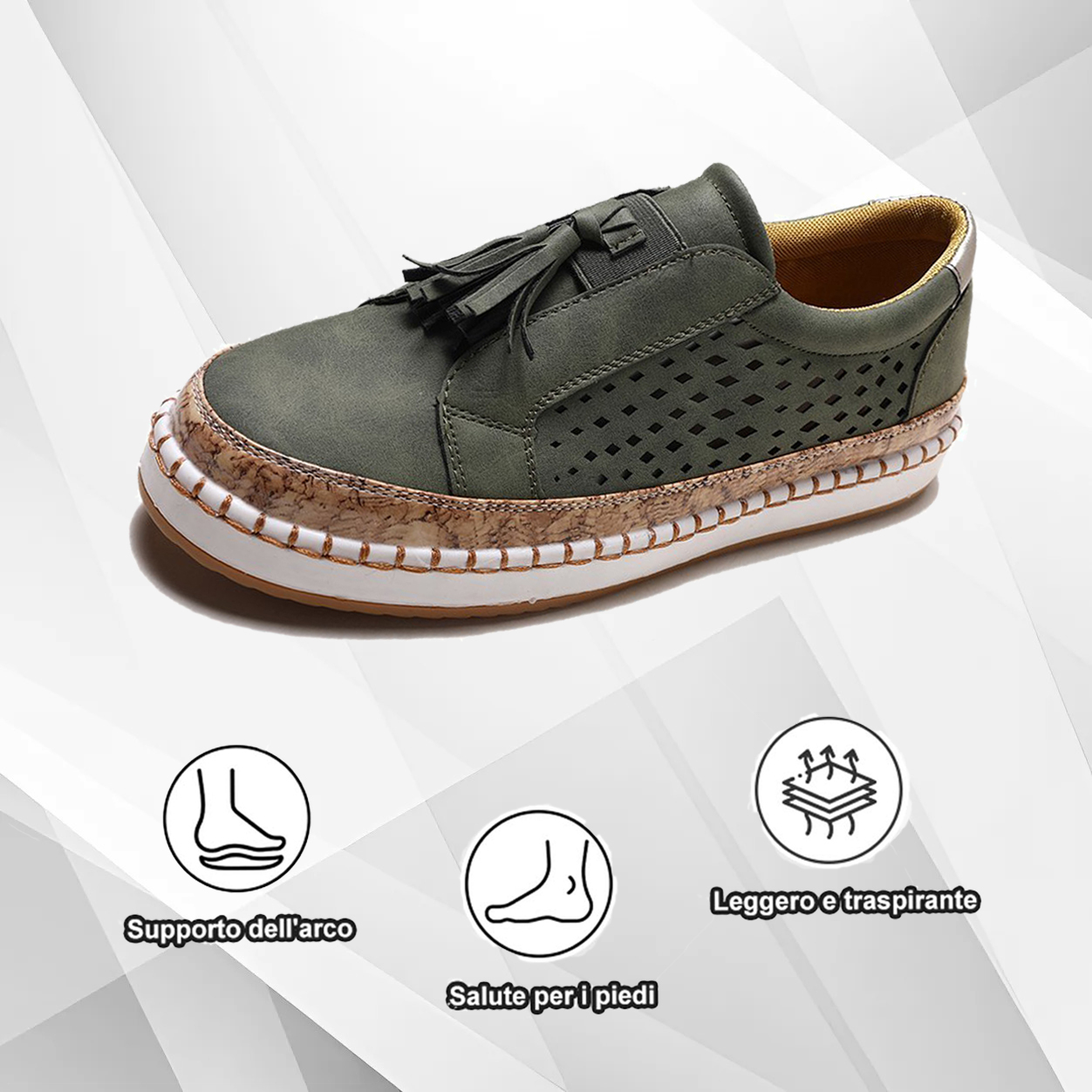 (🔥50% di sconto oggi - prendilo!) Scarpe ortopediche premium ed elega