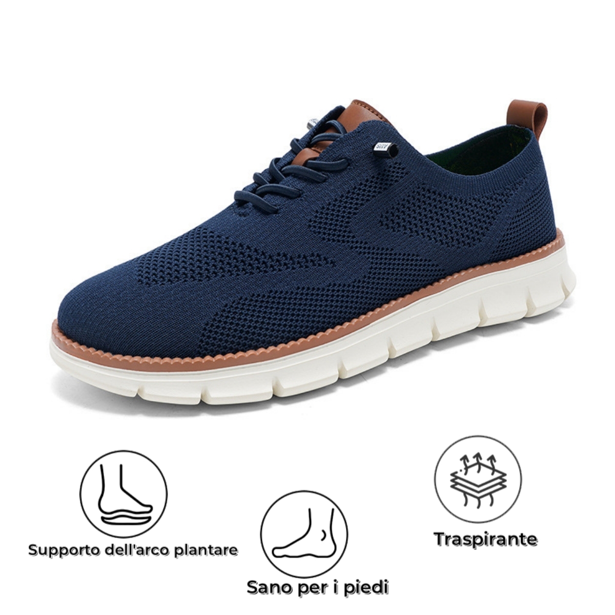 ⏰Sconto del 50% oggi, non lasciartelo sfuggire! Scarpe ortopediche ergonomiche, eleganti scarpe britanniche traspiranti + cucite a mano
