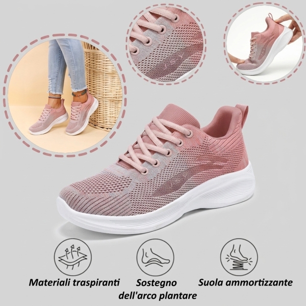 【⏰Ultimo giorno, 70% di sconto! Non perdete l'occasione!】Scarpe ortopediche ergonomiche con assorbimento degli urti, ✅️scarpe ortopediche salutari progettate specificamente per le donne europee.