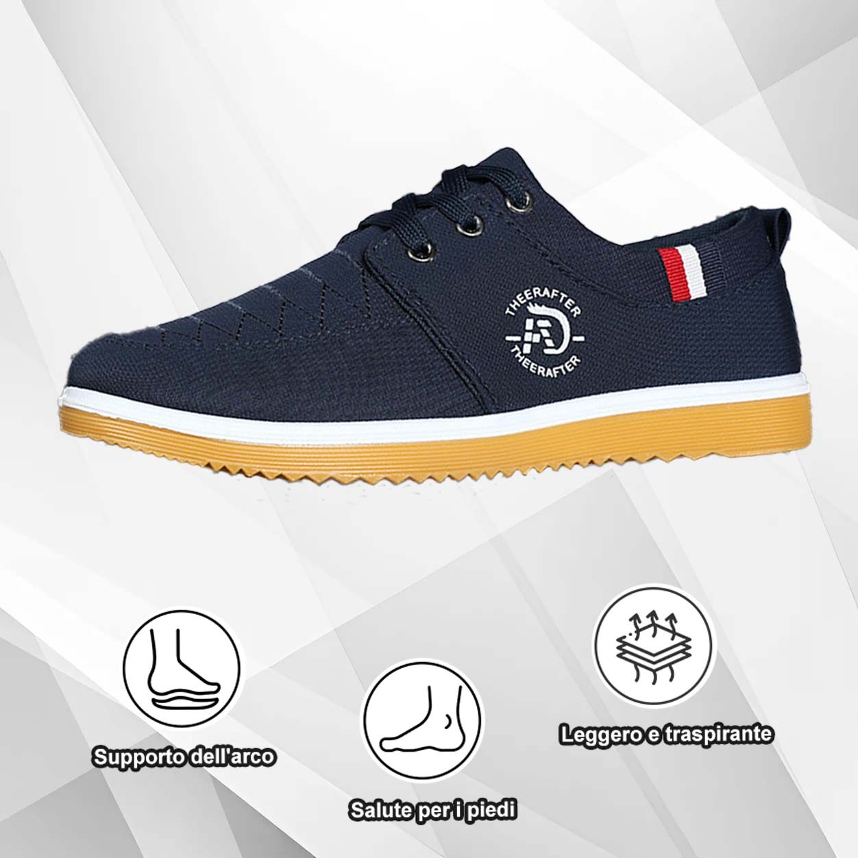 (🔥50% di sconto oggi - prendilo!) Scarpe ortopediche premium ed eleganti 👞 - Design ergonomico per alleviare il dolore