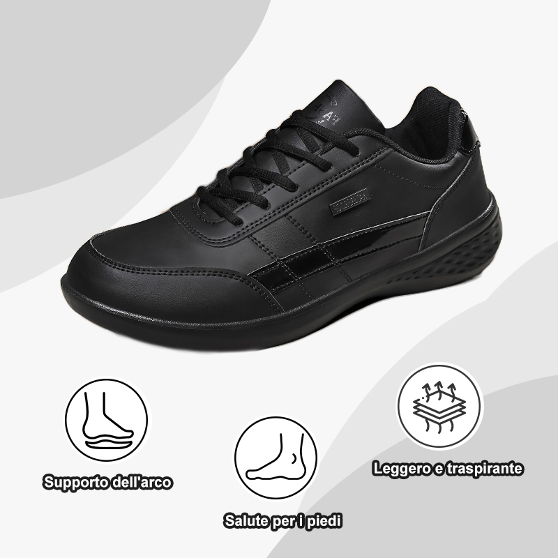 (🔥50% di sconto oggi - prendilo!) Scarpe ortopediche premium ed eleganti 👞 - Design ergonomico per alleviare il dolore