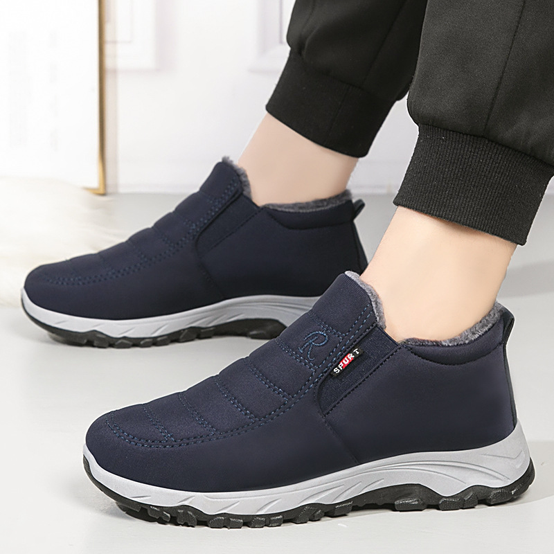 【⏰Ultimo giorno per il 50% di sconto - Non lasciartelo sfuggire!】Scarpe invernali ortopediche ergonomiche - fodera in lana  + vera pelle cucita a mano 👞