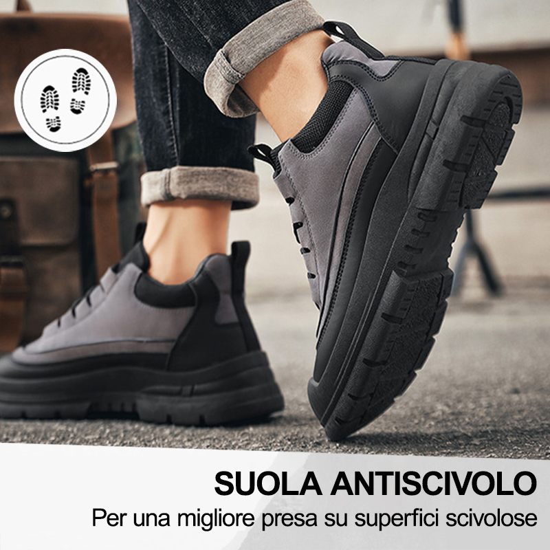 (🔥50% di sconto oggi - prendilo!) Scarpe ortopediche premium ed eleganti 👞 - Design ergonomico per alleviare il dolore