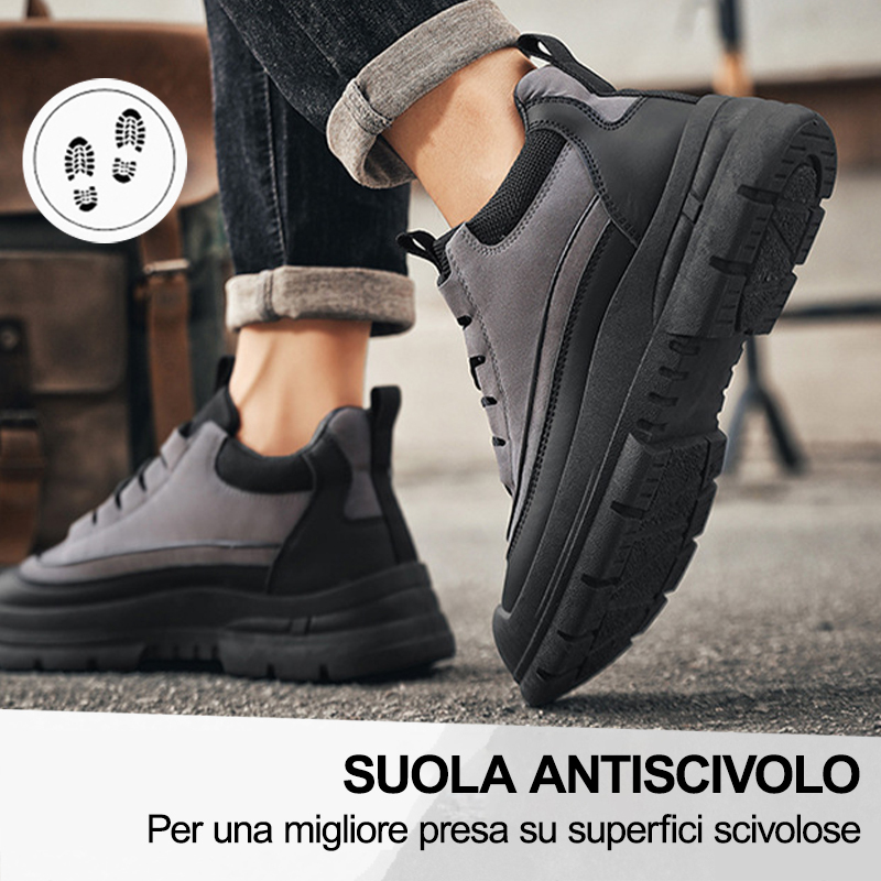(🔥50% di sconto oggi - prendilo!) Scarpe ortopediche premium ed eleganti 👞 - Design ergonomico per alleviare il dolore