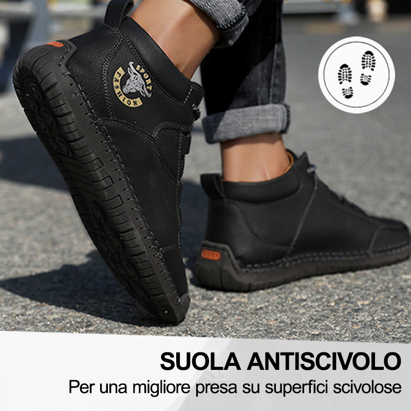 (🔥50% di sconto oggi - prendilo!) Scarpe ortopediche premium ed eleganti 👞 - Design ergonomico per alleviare il dolore