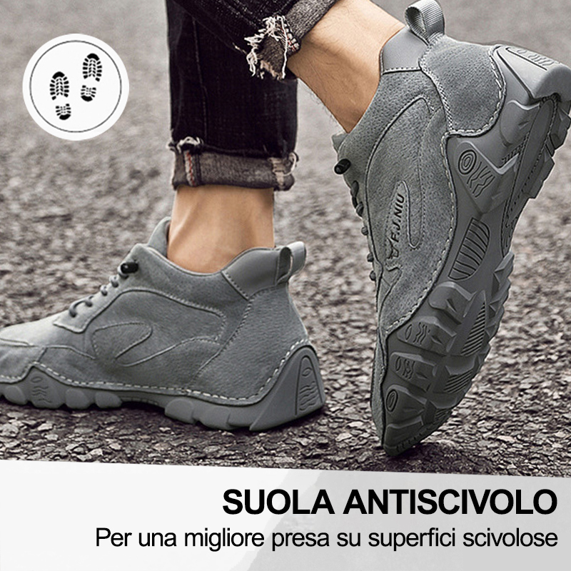 (🔥50% di sconto oggi - prendilo!) Scarpe ortopediche premium ed eleganti 👞 - Design ergonomico per alleviare il dolore