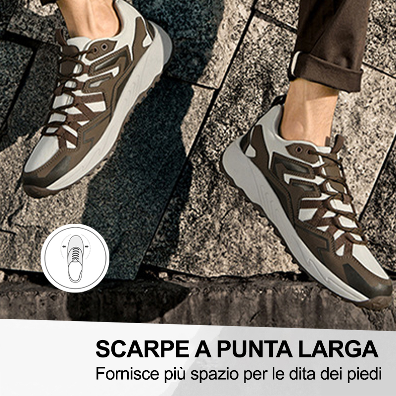 (🔥50% di sconto oggi - prendilo!) Scarpe ortopediche premium ed eleganti 👞 - Design ergonomico per alleviare il dolore