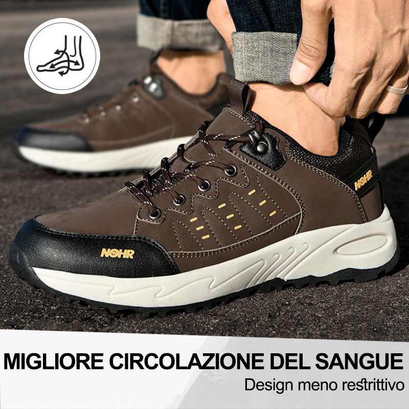 (🔥50% di sconto oggi - prendilo!) Scarpe ortopediche premium ed eleganti 👞 - Design ergonomico per alleviare il dolore