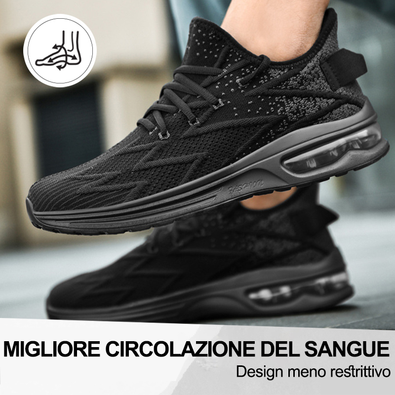 (🔥50% di sconto oggi - prendilo!) Scarpe ortopediche premium ed eleganti 👞 - Design ergonomico per alleviare il dolore