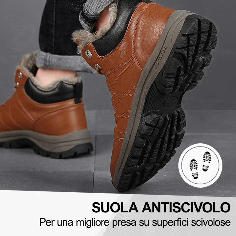 (🔥50% di sconto oggi - prendilo!) Scarpe ortopediche premium ed eleganti 👞 - Design ergonomico per alleviare il dolore