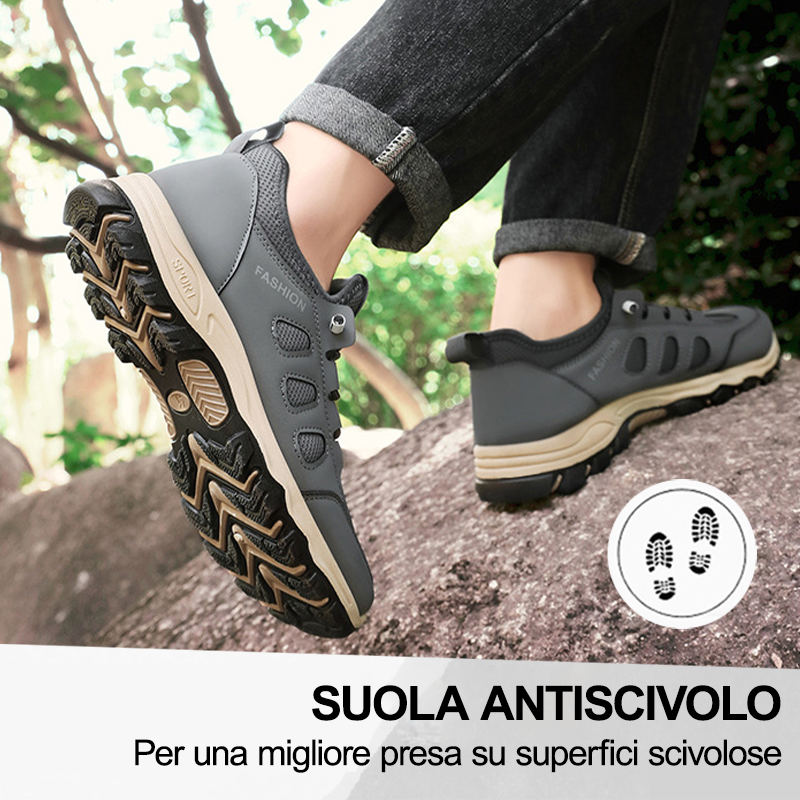 (🔥50% di sconto oggi - prendilo!) Scarpe ortopediche premium ed eleganti 👞 - Design ergonomico per alleviare il dolore