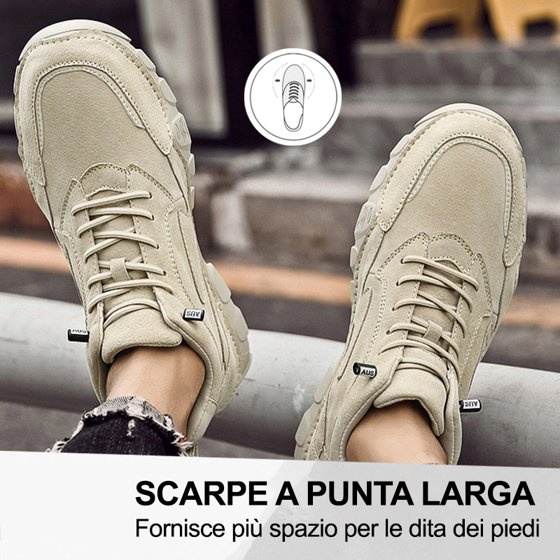 (🔥50% di sconto oggi - prendilo!) Scarpe ortopediche premium ed eleganti 👞 - Design ergonomico per alleviare il dolore