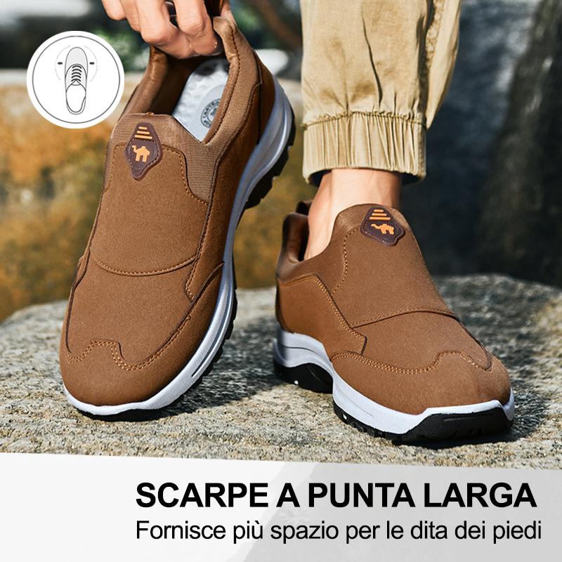 (🔥50% di sconto oggi - prendilo!) Scarpe ortopediche premium ed eleganti 👞 - Design ergonomico per alleviare il dolore