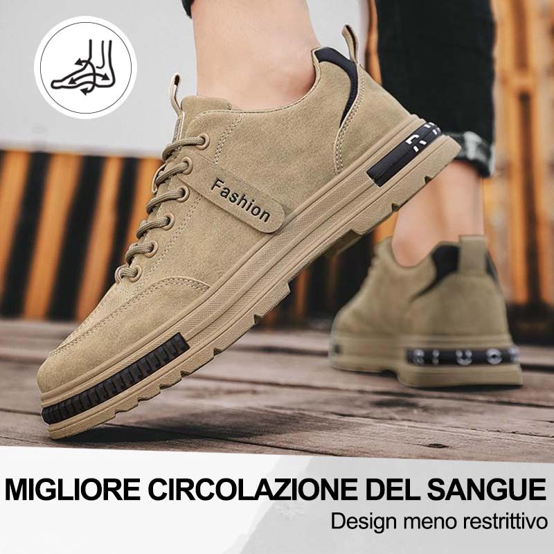 (🔥50% di sconto oggi - prendilo!) Scarpe ortopediche premium ed eleganti 👞 - Design ergonomico per alleviare il dolore